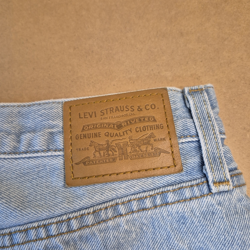 Levi's Light Blue Denim Mini Skirt - Picture 9 of 13